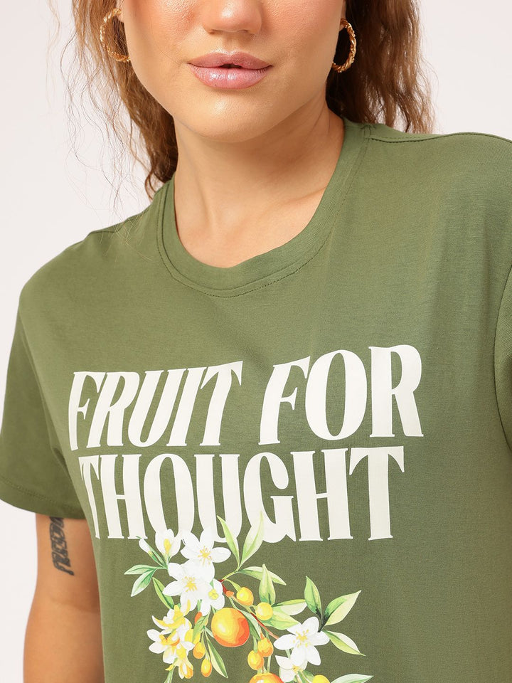 DressBerry Fruit Fanatic Printed T-shirt