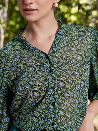 STREET 9 Comfort Fit Floral Printed Casual Shirt