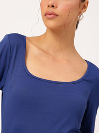 DressBerry Effortless Chic Bodycon Ruched Midi Dress