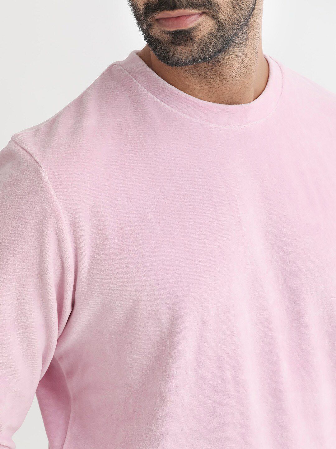 RARE RABBIT Men Dube Round Neck Sweatshirt