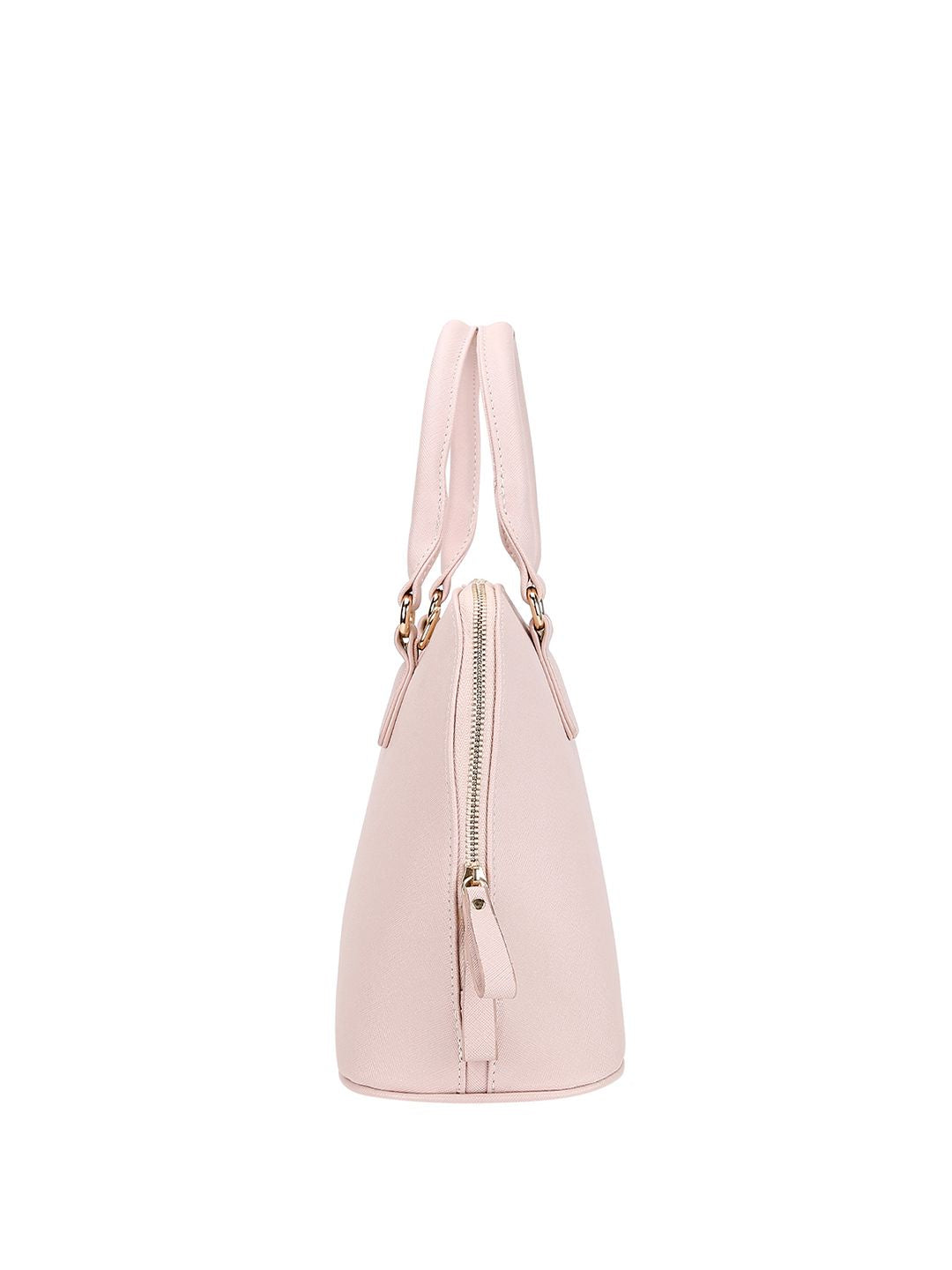 Lino Perros Pink Solid Handheld Bag