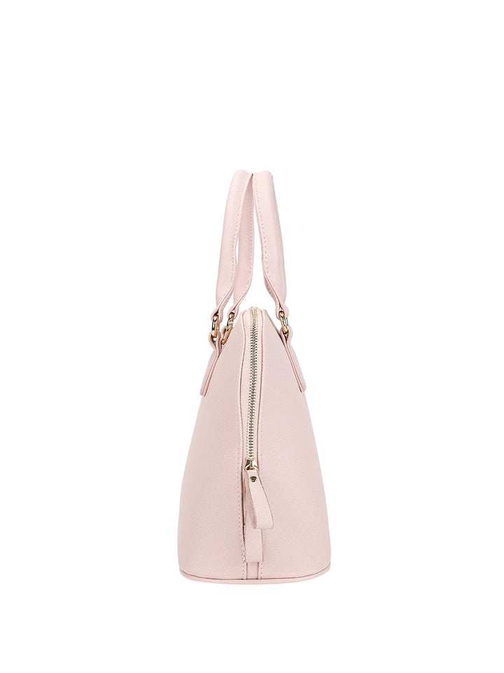 Lino Perros Pink Solid Handheld Bag