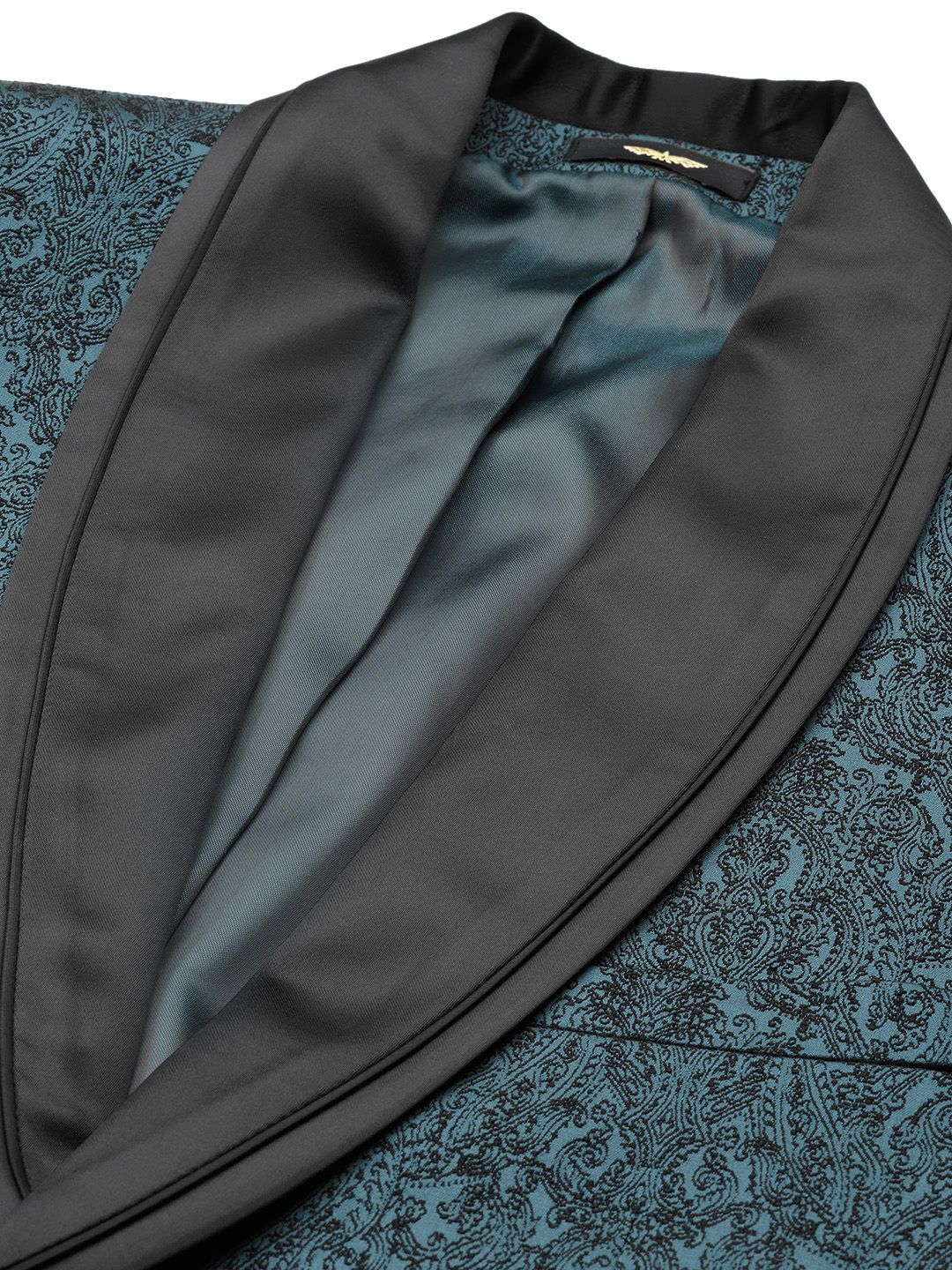 Park Avenue Self-Design Super Slim-Fit Single-Breasted 2-Piece Party Suit