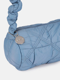 DressBerry Textured Structured Shoulder Bag With Quilted