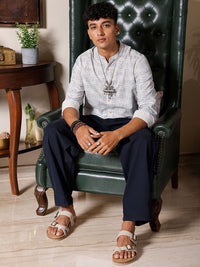 The Indian Garage Co Men Slim Fit Indie Printed Resortwear Shirt