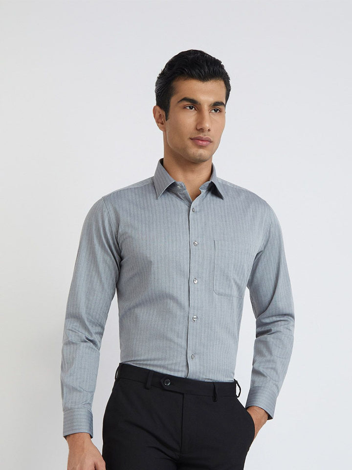 Raymond Pure Cotton Slim Fit Formal Shirt