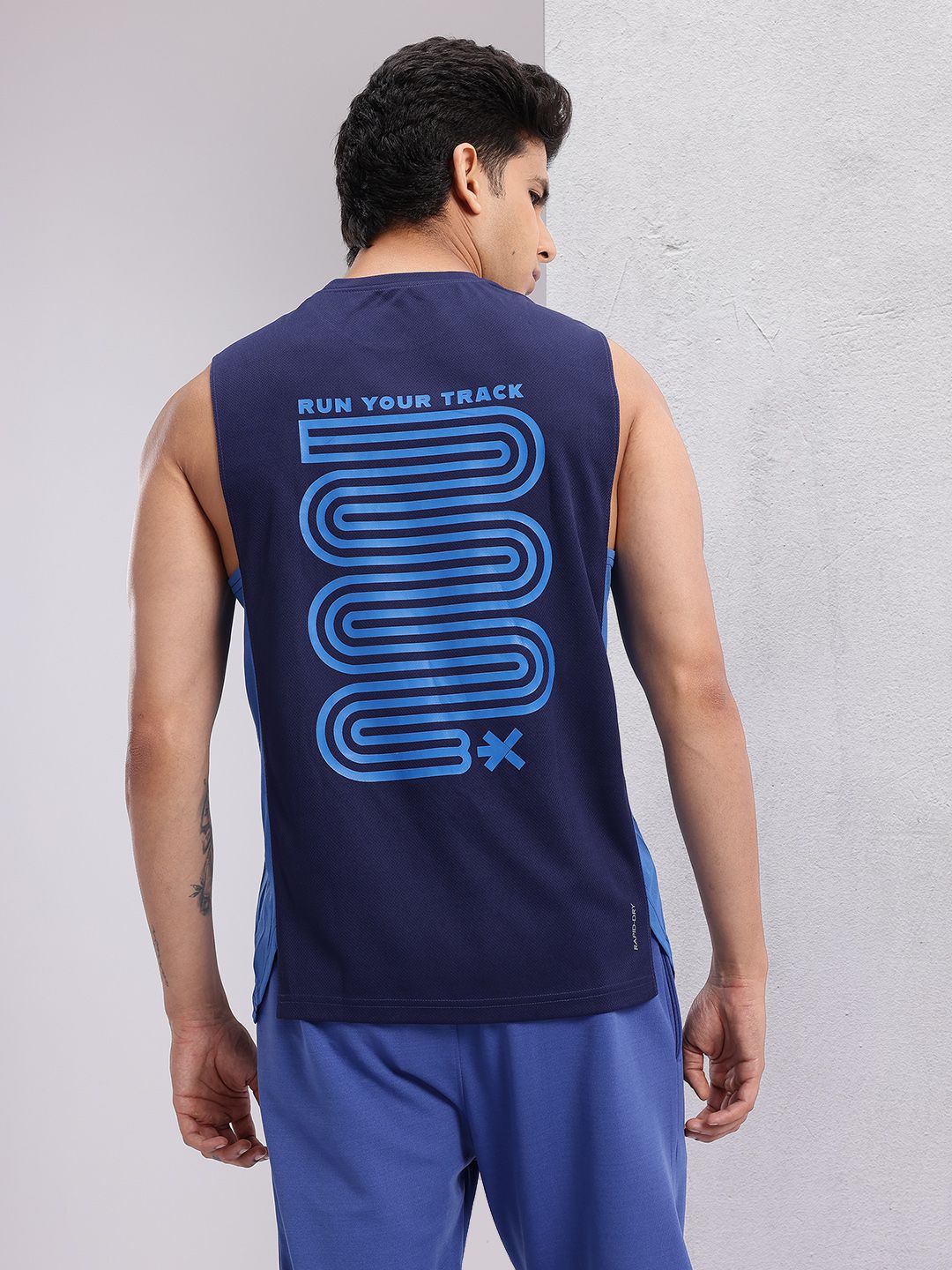 HRX by Hrithik Roshan Printed Rapid-Dry Running T-shirt