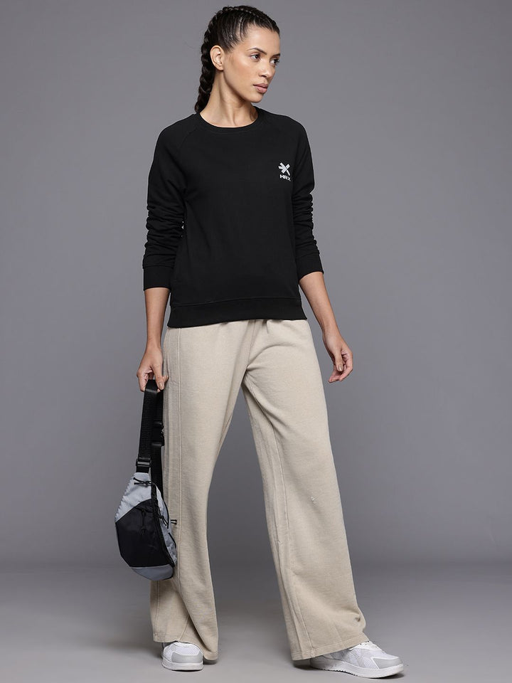 HRX by Hrithik Roshan Raglan Sleeves Running Sweatshirt