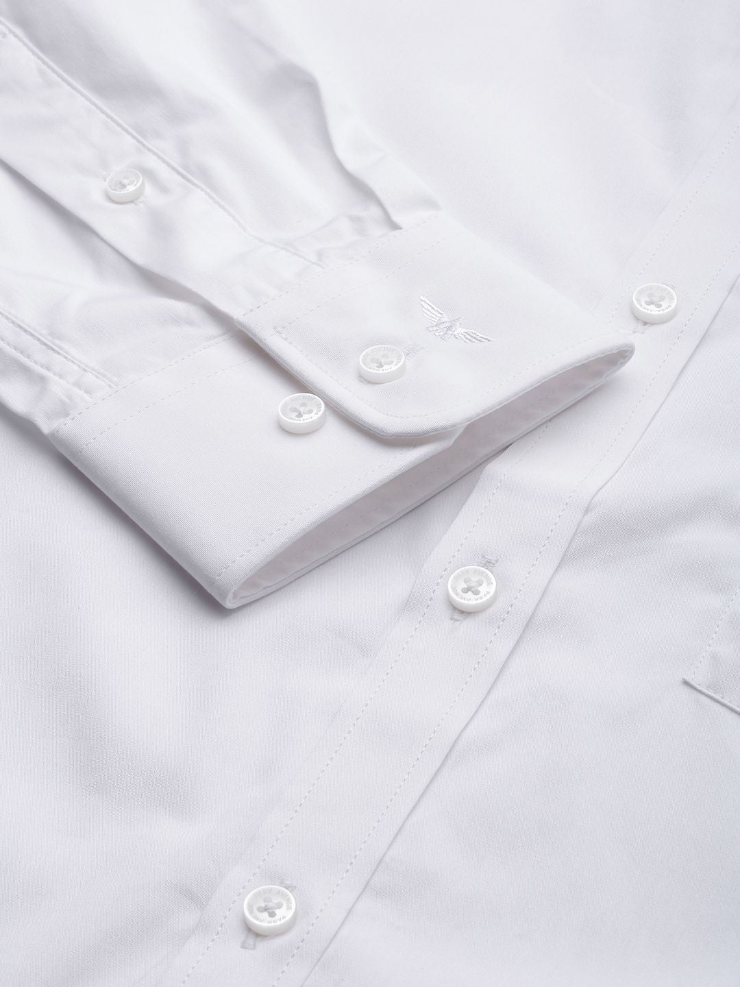 Park Avenue Pure Cotton Slim Fit Cutaway Collar Formal Shirt