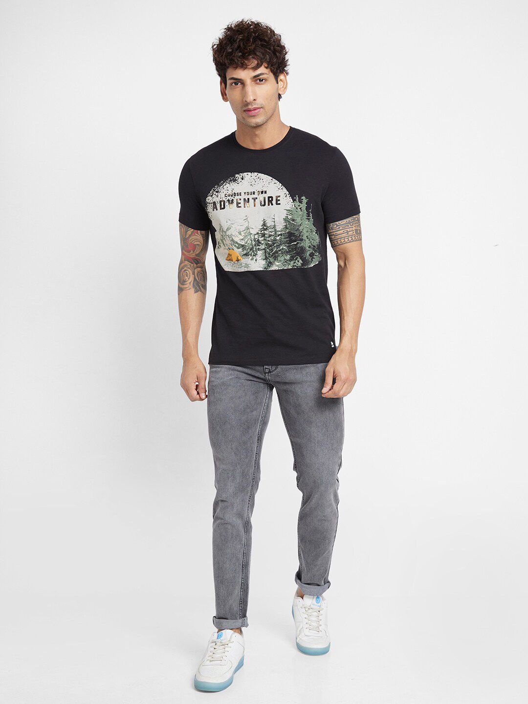 Being Human Graphic Printed T-shirt