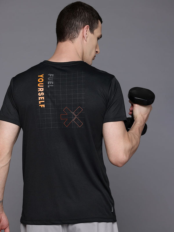 HRX by Hrithik Roshan Printed Rapid-Dry Training T-shirt
