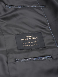 Park Avenue Super Slim Fit Shawl Collar Single-Breasted Party Blazers