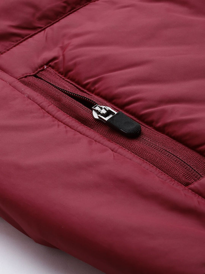 The Indian Garage Co Men Zip-Front Bomber Jacket with Zip Pockets