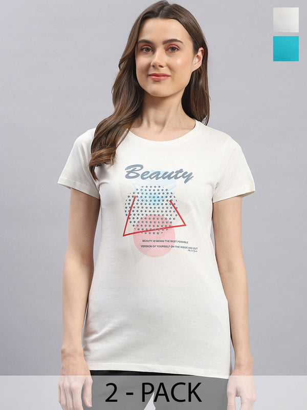 Monte Carlo Print Cotton Top