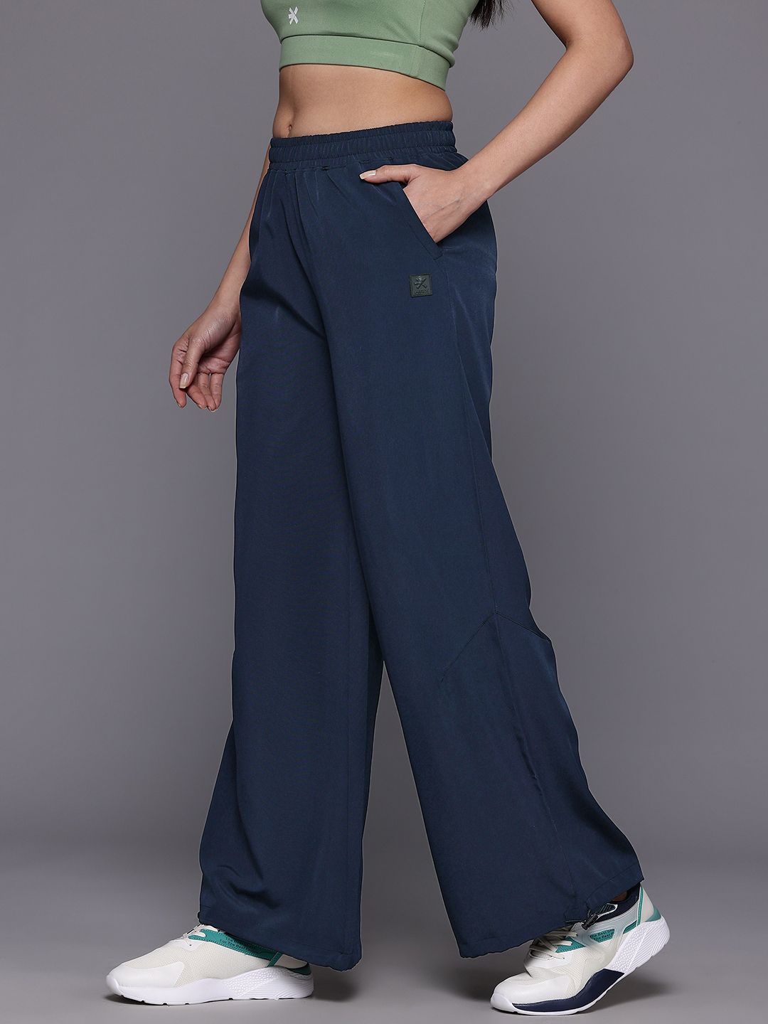 HRX by Hrithik Roshan Women Toggled Lifestyle Track Pants