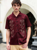 Eszett Men Classic Floral Printed Casual Shirt