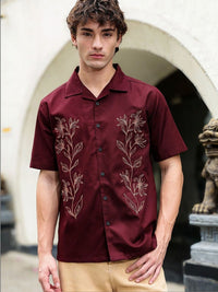 Eszett Men Classic Floral Printed Casual Shirt