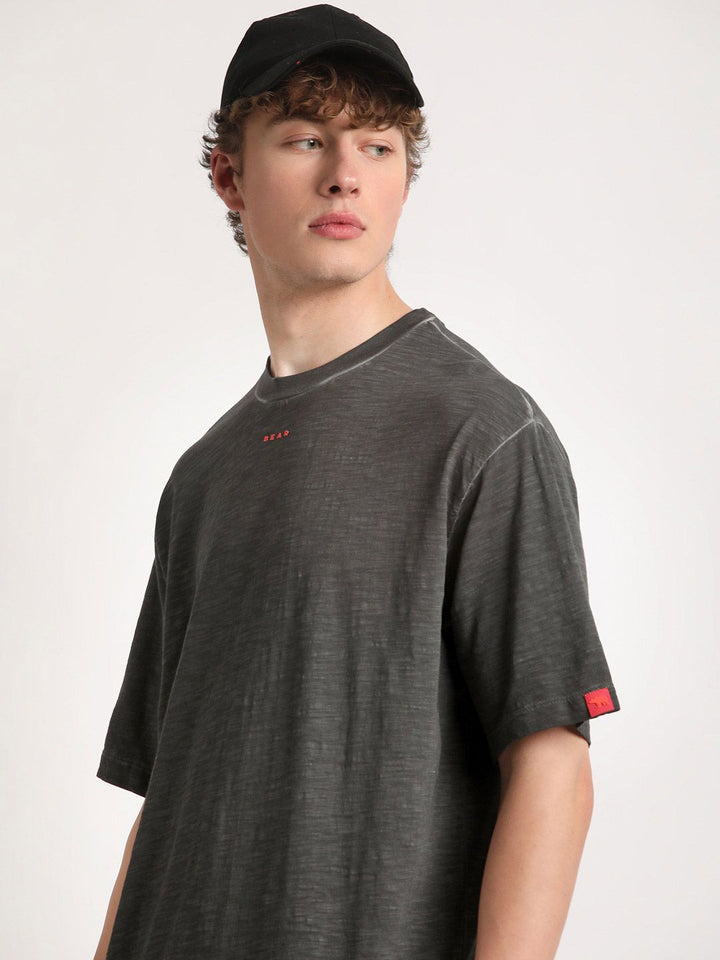 THE BEAR HOUSE Self Designed Pure Cotton T-Shirt