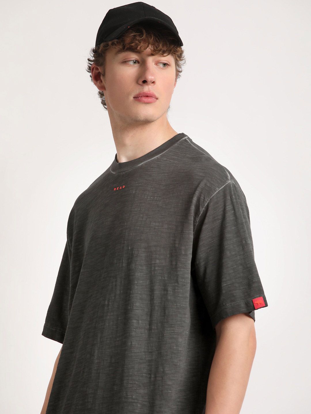 THE BEAR HOUSE Self Designed Pure Cotton T-Shirt