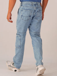The Indian Garage Co Men Light Fade Jeans
