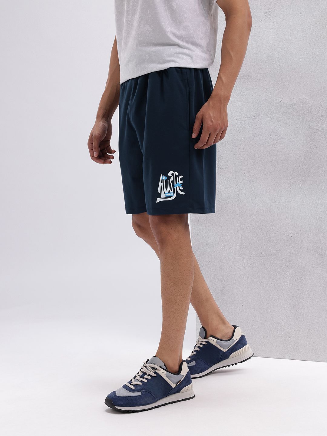 HRX by Hrithik Roshan Men Typography Print Lifestyle Shorts
