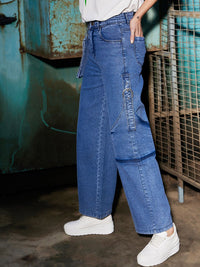 SASSAFRAS Women Light Fade Stretchable Jeans