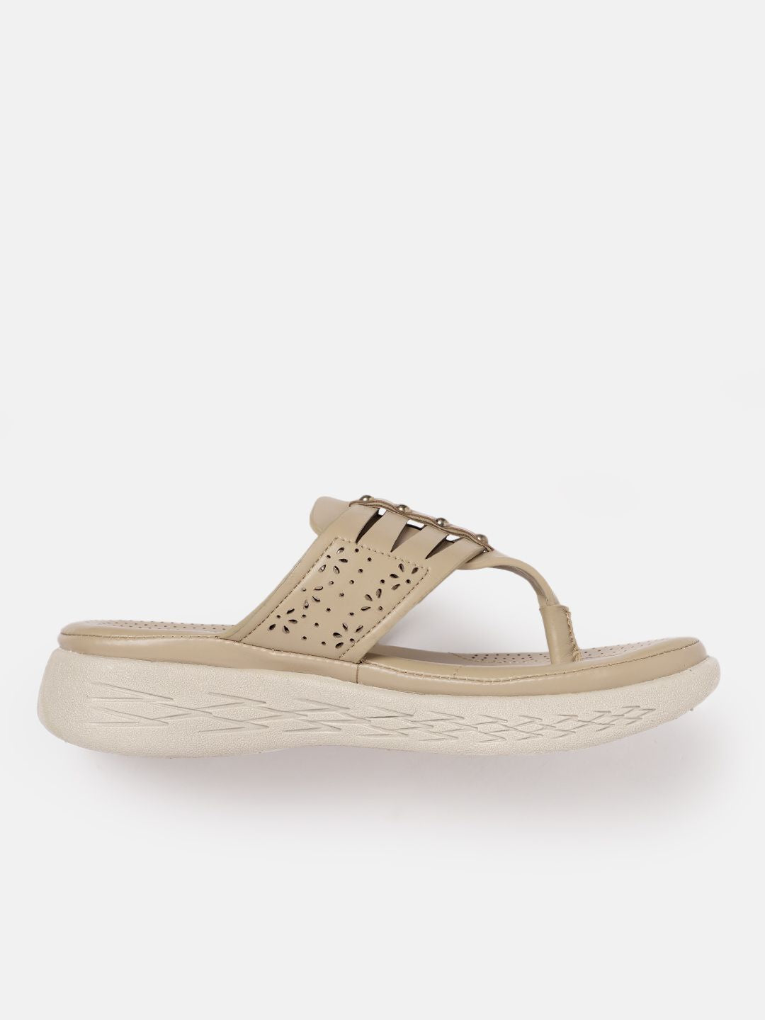 DressBerry Comfort Sandals with Laser Cuts