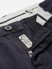 Being Human Men Self Design Textured Chinos Trousers
