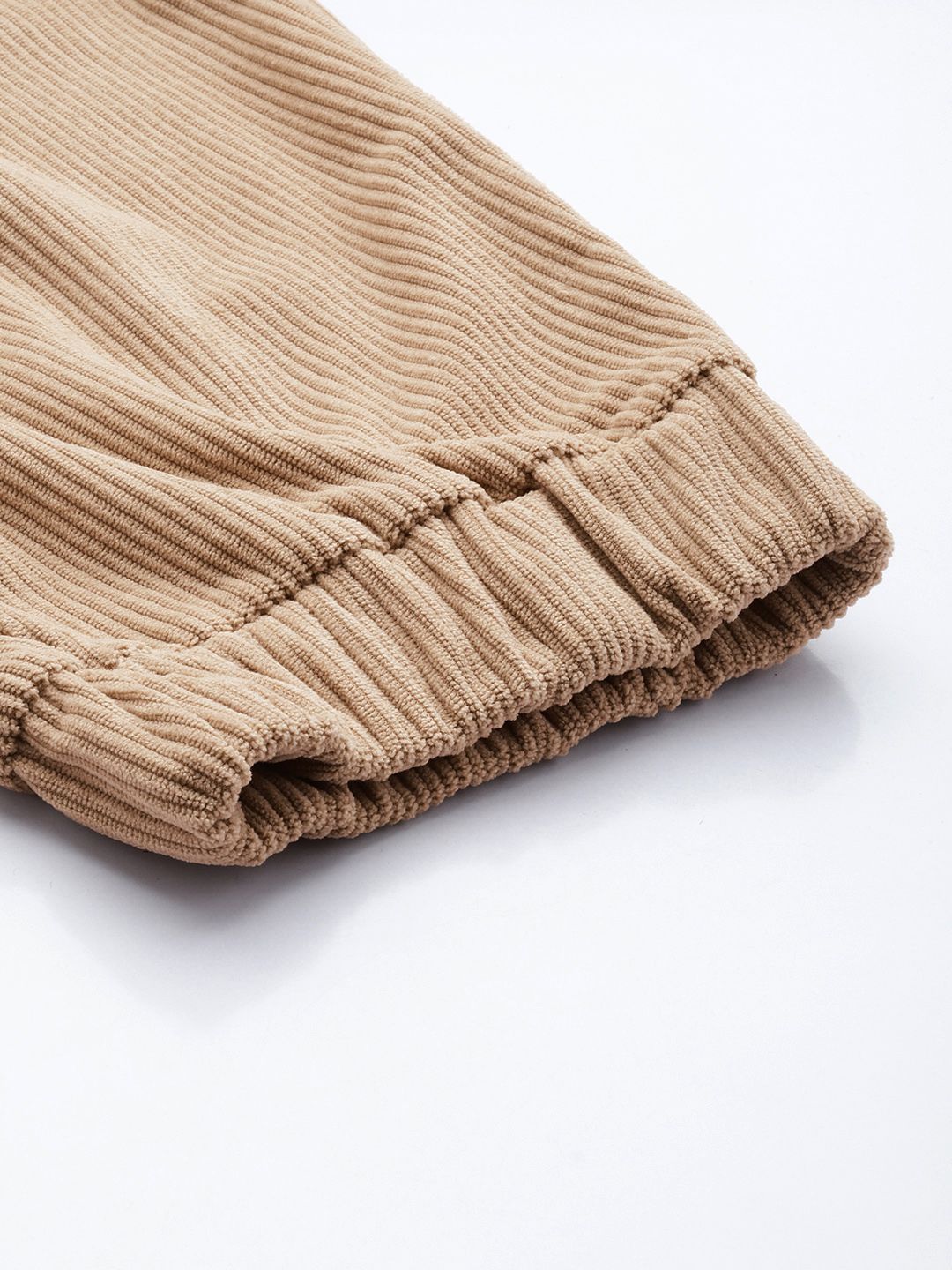 The Indian Garage Co. Men Drop Crotch Loose Fit Corduroy Joggers