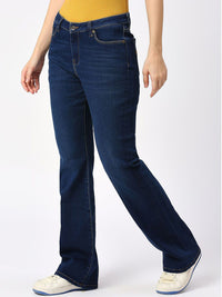 Being Human Women Bootcut Light Fade Jeans