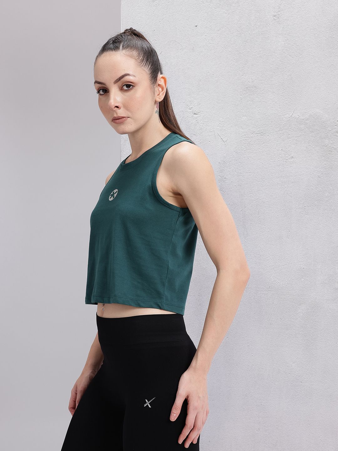 HRX by Hrithik Roshan Women Yoga Crop T-shirt