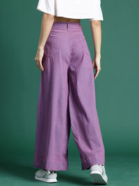 DressBerry Women Wide Leg Stretchable Jeans