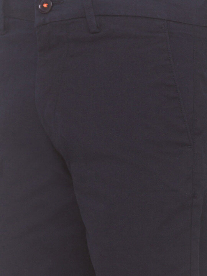 SPYKAR Men Blue Relaxed Fit Mid-Rise Pure Cotton Shorts