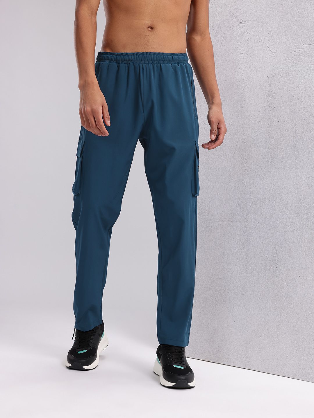 HRX by Hrithik Roshan Men Cargo Style Training Track Pants