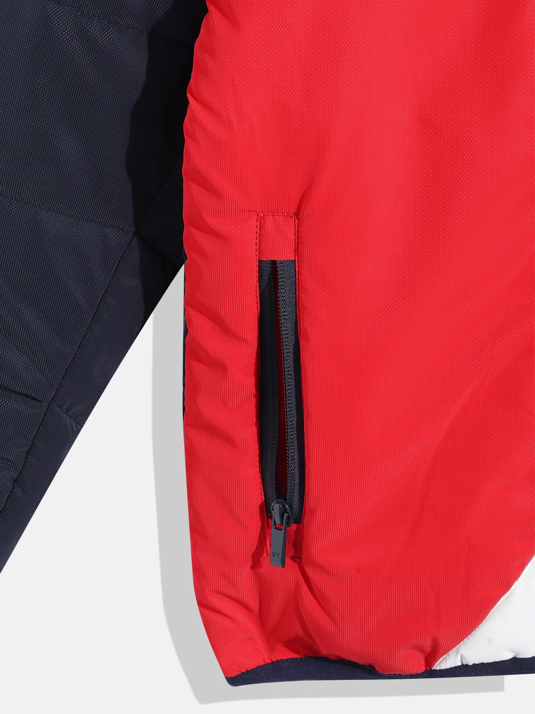 Monte Carlo Boys Colourblocked Hooded Padded Jacket