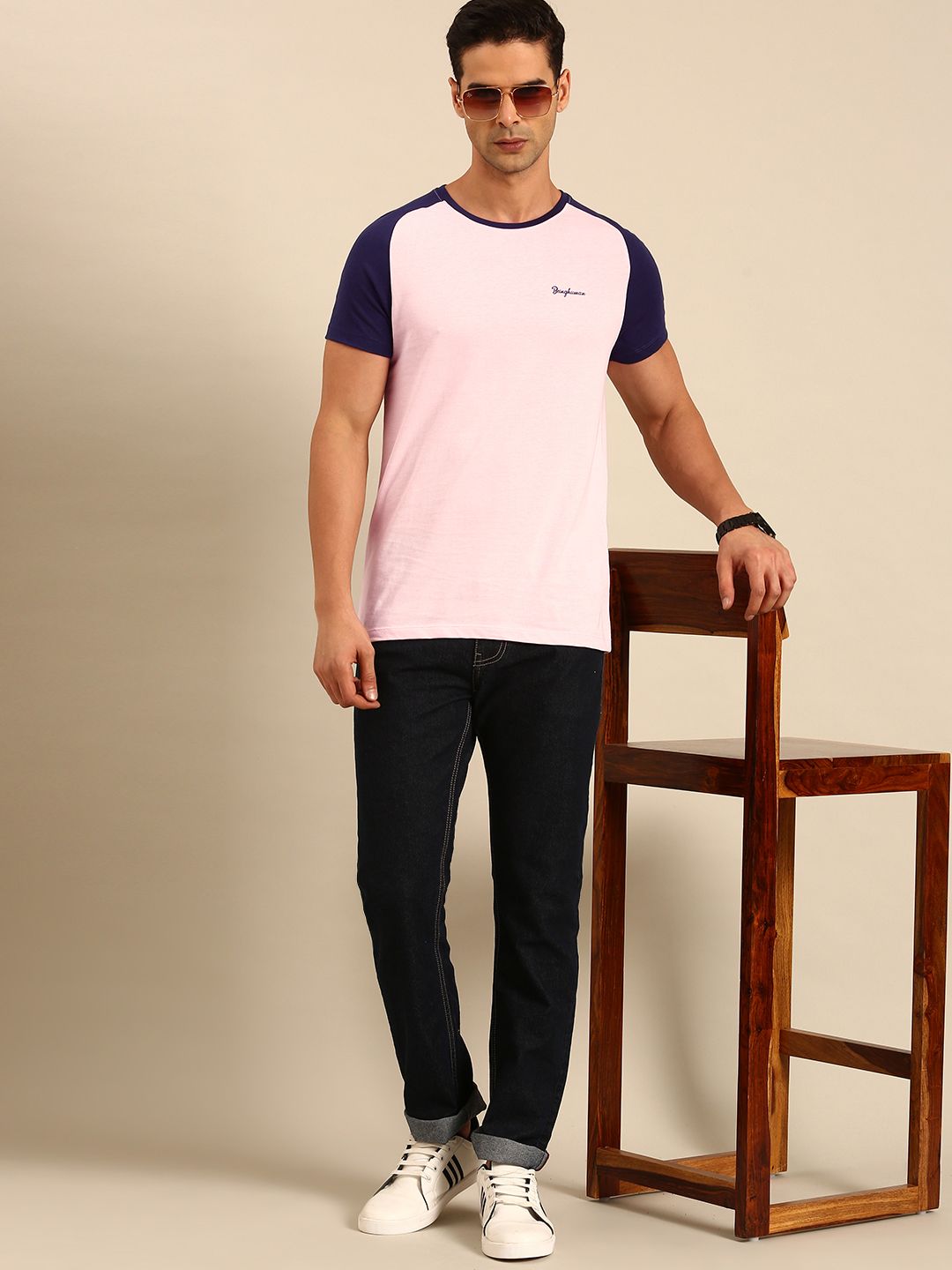 Being Human Round Neck Pure Cotton T-shirt