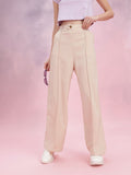 DressBerry Women High-Rise Trousers