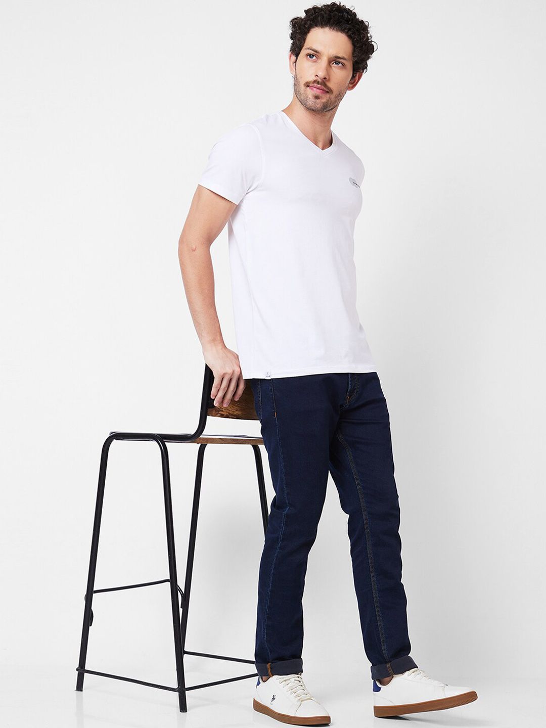 SPYKAR Men Mid-Rise Stretchable Cotton Jeans