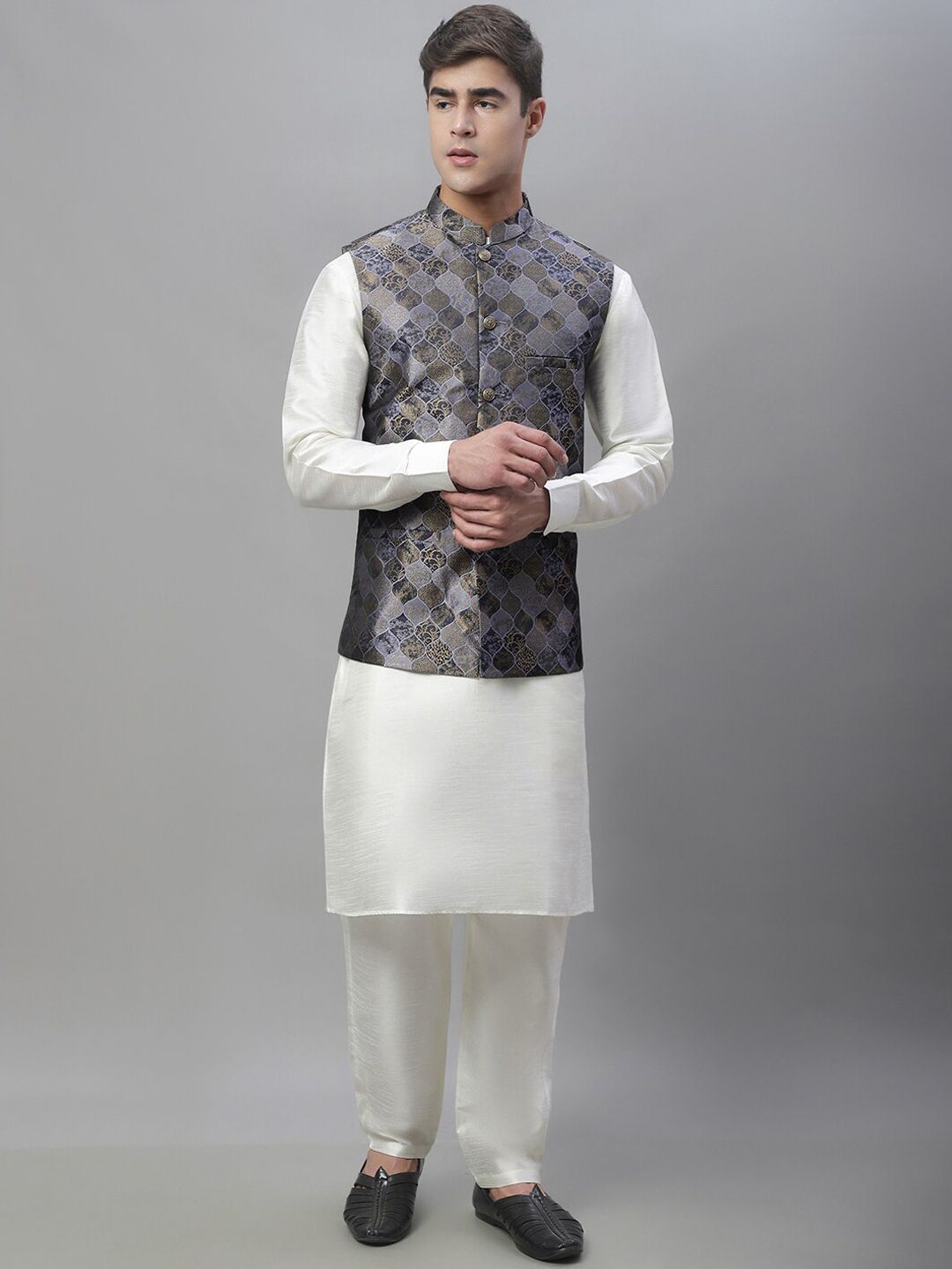Anouk Men Woven Design Jackets