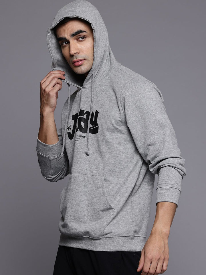 HRX by Hrithik Roshan Printed Hooded Sweatshirt