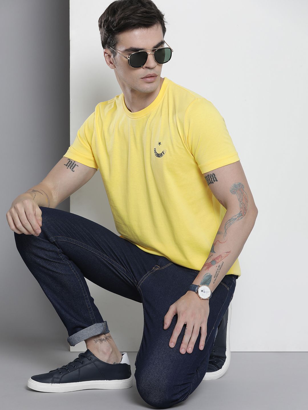 The Indian Garage Co Typography Printed T-shirt