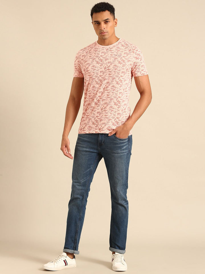 Being Human Tropical Printed Pure Cotton T-shirt