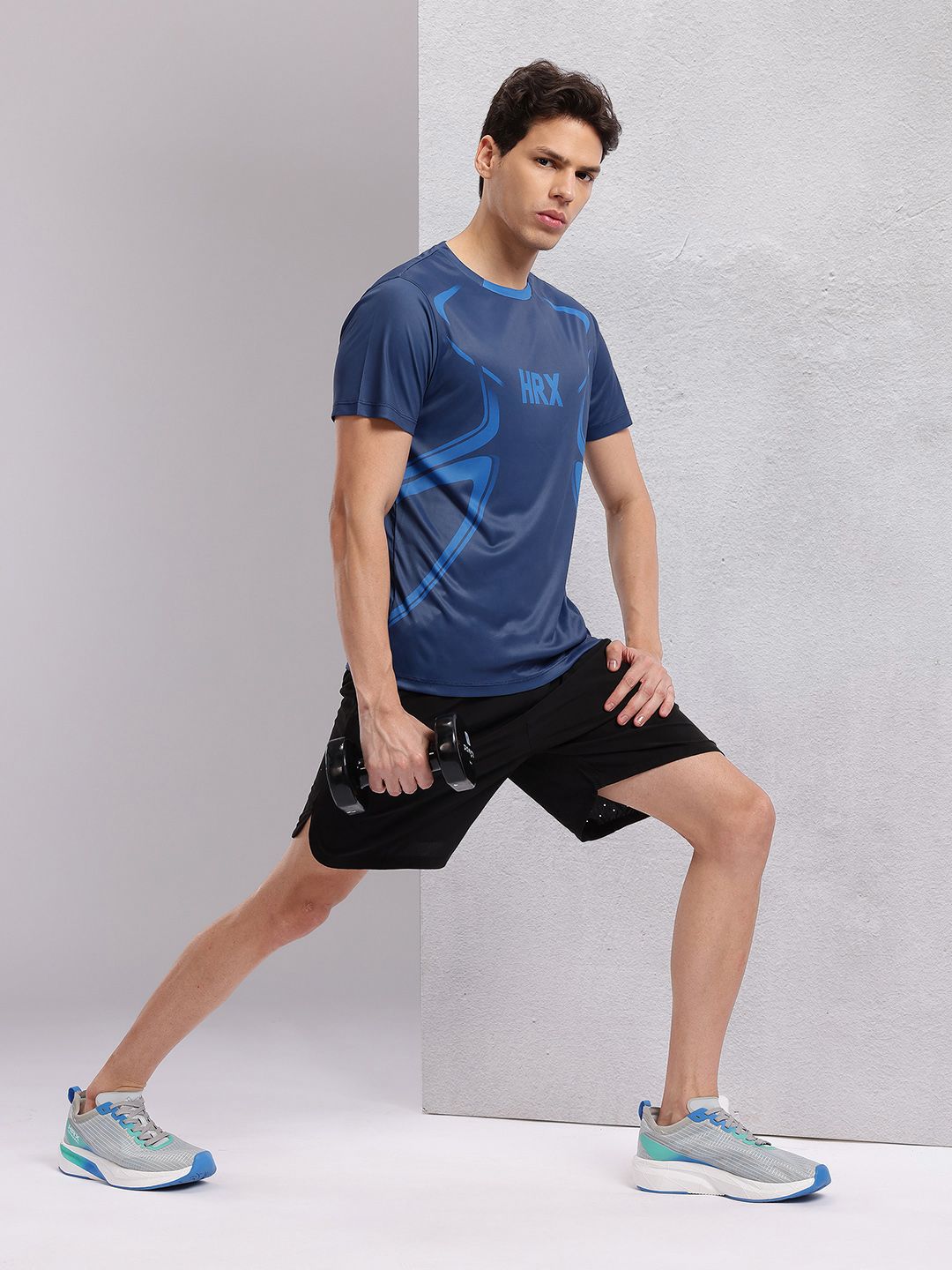 HRX by Hrithik Roshan Brand Logo Print Lifestyle T-shirt