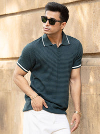 Powerlook Men Polo Collar T-shirt