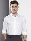 The Indian Garage Co. X Luxe Slim Fit Self Checked Formal Shirt