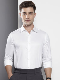 The Indian Garage Co. X Luxe Slim Fit Self Checked Formal Shirt