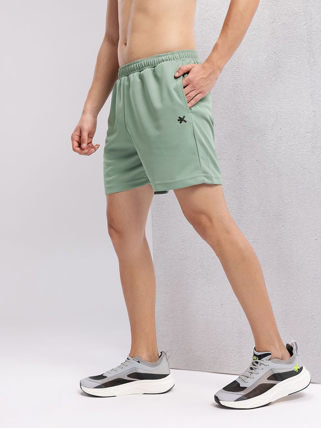 HRX by Hrithik Roshan Men Typography Printed Running Sports Shorts