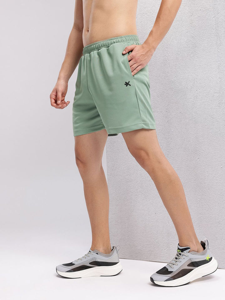 HRX by Hrithik Roshan Men Typography Printed Running Sports Shorts