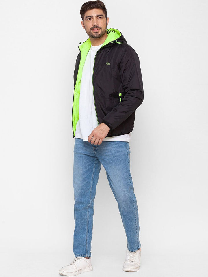 SPYKAR Men Regular Padded Hooded Jacket