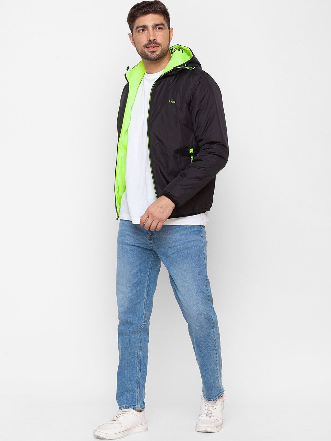 SPYKAR Men Regular Padded Hooded Jacket